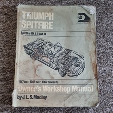 Triumph spitfire 2and for sale  YEOVIL