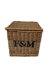 Hamper wicker basket for sale  WELWYN GARDEN CITY