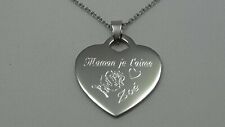 Superbe pendentif coeur d'occasion  Jaux