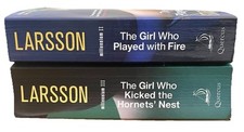 Stieg larsson books for sale  HINCKLEY