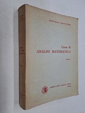 Corso analisi matematica usato  Roma