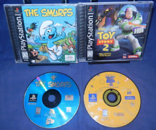 PS1; The Smurfs, com Registro, Toy Story 2, com Manuais, Bom-VG, Testado, Grátis SH comprar usado  Enviando para Brazil