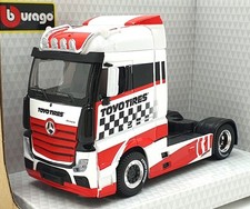 Burago 1/43 Scale #18 32201 - Mercedes Actros Hauler - Toyo Tires, usado comprar usado  Enviando para Brazil