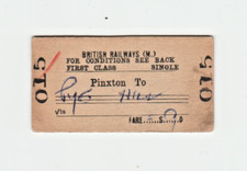 Railway ticket british for sale  LEEDS