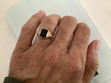 Siegelring 333 gold gebraucht kaufen  Kempen