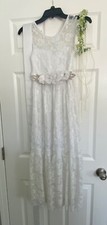 Girls white bridesmaid for sale  La Habra