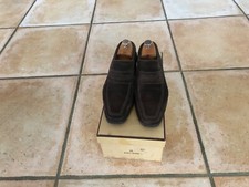 Santoni mocassins daim d'occasion  Saint-Mathieu-de-Tréviers