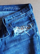 Jeans skinny blu usato  Italia
