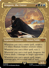 Aragorn, the Uniter (Showcase) (Surge Foil) [O Senhor dos Anéis: Contos de comprar usado  Enviando para Brazil