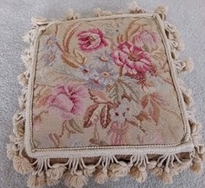 Tapestry wool cushion for sale  RETFORD