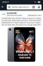 Tablet alldocube iplay50 gebraucht kaufen  Oldenburg (Oldenburg)