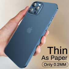 Capa fosca ultra fina à prova de choque para iPhone 16 15 14 12 13 Pro Max 11 XR 8 comprar usado  Enviando para Brazil
