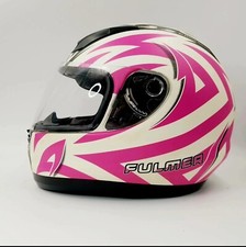 Usado, Capacete feminino Fulmer Apache rosto inteiro rosa tamanho XS ventilado limpo excelente  comprar usado  Enviando para Brazil
