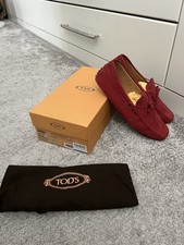 Tod red suede for sale  RADLETT