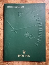 Rolex booklet datejust usato  Parma