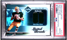 Bart Starr 2003 Leaf Limited PSA 10 GEM ESTADO PERFEITO Dual Jersey Game Worn #65/75 POP 1, usado comprar usado  Enviando para Brazil