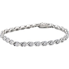 silver sterling o x bracelet for sale  Miami