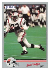 1992 Jogo JON VOLPE CFL Cartão Promocional de Futebol #A-2 British Columbia Lions Estado Perfeito comprar usado  Enviando para Brazil