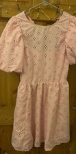 Pink puff sleeve for sale  WOLVERHAMPTON