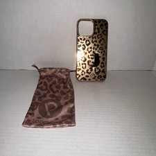 Capa telefone loopy iPhone 13 Pro Max dourada leopardo canhoto comprar usado  Enviando para Brazil