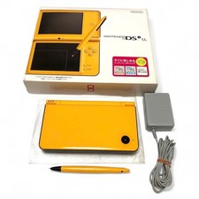 Console Nintendo DSi LL XL carregador stylus com caixa amarela NTSC-J testado #446, usado comprar usado  Enviando para Brazil