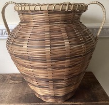 Large wicker vase for sale  FLINT