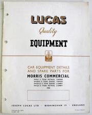 Lucas morris commercial for sale  LEICESTER