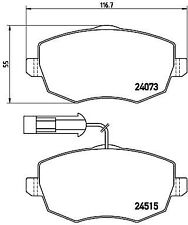Brembo p23127 kit usato  Casapesenna
