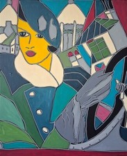 Kleyman superbe tableau d'occasion  Elne