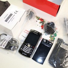 Raro Vintage Blackberry Pearl 8110 Telefone Vodafone Preto Na Caixa comprar usado  Enviando para Brazil