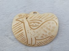 Pendentif énorme gravure d'occasion  Expédié en France