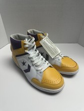 Tênis de basquete vintage Converse Weapon - Branco, roxo e amarelo (Lakers) comprar usado  Enviando para Brazil