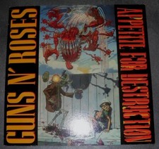 Vinile guns roses usato  Fano
