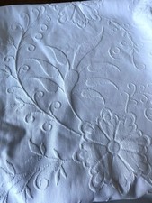 Vintage white linen for sale  STOWMARKET