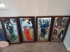 Alphonse mucha mirror for sale  HOLT