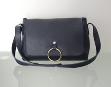 Borsa spalla blu usato  Italia