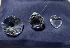 Faceted crystal glass for sale  Austin
