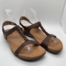 Sandálias femininas Timberland Smart Comfort System couro marrom 6.5 comprar usado  Enviando para Brazil