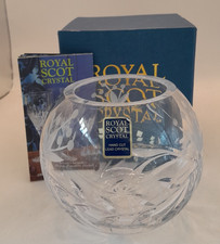 crystal vase boxed for sale  UK
