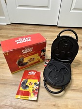 Máquina de Waffle Única Disney Mickey Mouse Mickey's Waffler Villaware com Caixa Testada comprar usado  Enviando para Brazil