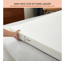 7inch memory foam for sale  NORTHAMPTON