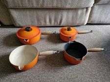 Creuset saucepans lids for sale  DOVER