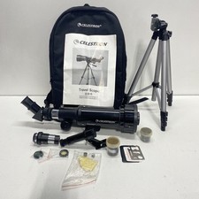 Usado, Telescópio de viagem Celestron refrator com tripé D70 comprar usado  Enviando para Brazil