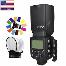Câmera sem fio EUA Godox TT600 2.4G HSS flash Speedlite para Canon Nikon Olympus comprar usado  Enviando para Brazil