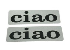 Scritte adesive ciao usato  Napoli