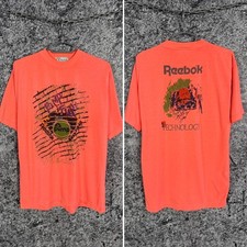 Camiseta masculina Reebok The Pump Technology vintage anos 90 tamanho G comprar usado  Enviando para Brazil