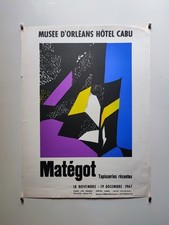 Mathieu matégot poster d'occasion  Expédié en Belgium