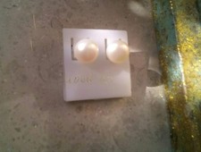 Perlenohrringe silber 925 gebraucht kaufen  München