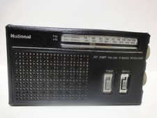 Rádio AM/FM portátil National RF-U5 2 bandas antigo usado no Japão comprar usado Rádio AM/FM portátil National RF-U5 2 bandas antigo usado no Japão comprar usado  Enviando para Brazil