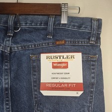 Wrangler rustlers jeans for sale  Tiskilwa